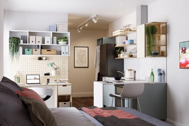 1 bed studio, Cathedral Street, City Centre, Glasgow, BN24GA - Image 1